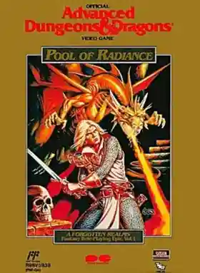 Advanced Dungeons & Dragons - Pool of Radiance (Japan)-Nintendo NES